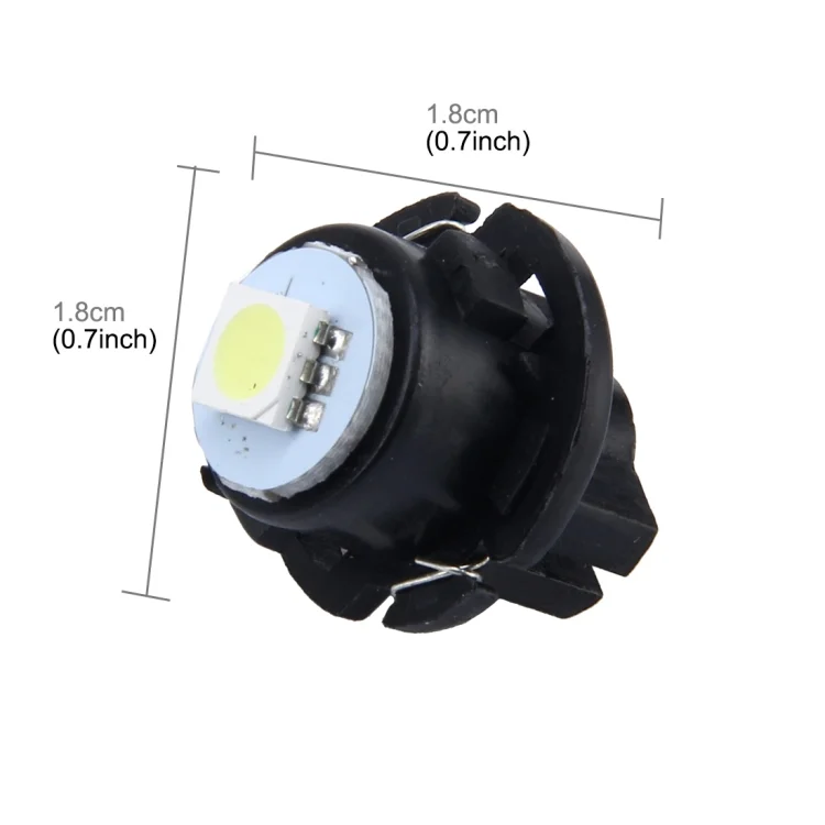 CMS6389WL_3.webp 10 PCS 0.3W T6.5 Wedge Instrument Panel LED Light Dashboard Gauge Cluster Indicator Lamp Bulb - Image 4