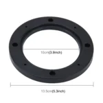 2 PCS 4 inch Car Auto ABS Loudspeaker Base Protection Hollow Cover Holder Mat, Inner Diameter: 10cm - Image 4