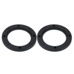 2 PCS 5 inch Car Auto ABS Loudspeaker Base Protection Hollow Cover Holder Mat, Inner Diameter: 12.5cm - Image 2