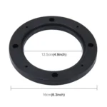 2 PCS 5 inch Car Auto ABS Loudspeaker Base Protection Hollow Cover Holder Mat, Inner Diameter: 12.5cm - Image 4