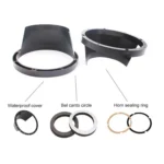 2 PCS 6.5 inch Car Auto Loudspeaker Plastic Waterproof Cover with Protective Cushion Pad, Inner Diameter: 14.5cm - Image 5