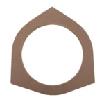 2 PCS Car Auto Wood Loudspeaker Base Protection Cover Holder Mat for Toyota - Image 3