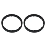 2 PCS 6.5 inch Car Auto ABS Loudspeaker Base Protection Solid Cover Holder Mat, Inner Diameter: 14.5cm - Image 2