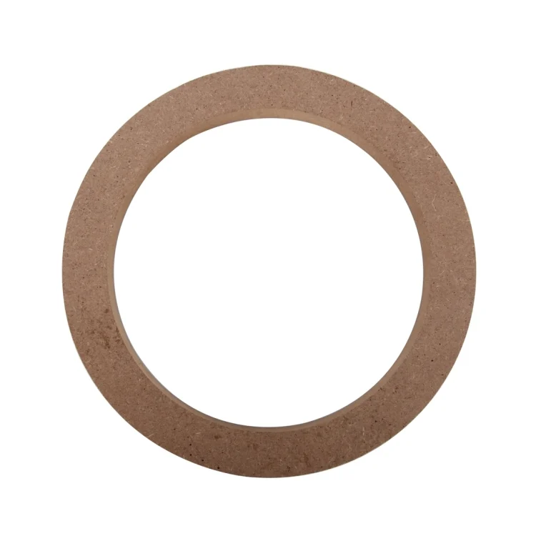 CMS6430_2.webp 2 PCS Car Auto Universal Wood Loudspeaker Base Protection Cover Holder Mat, Inner Diameter: 14.5cm - Image 3