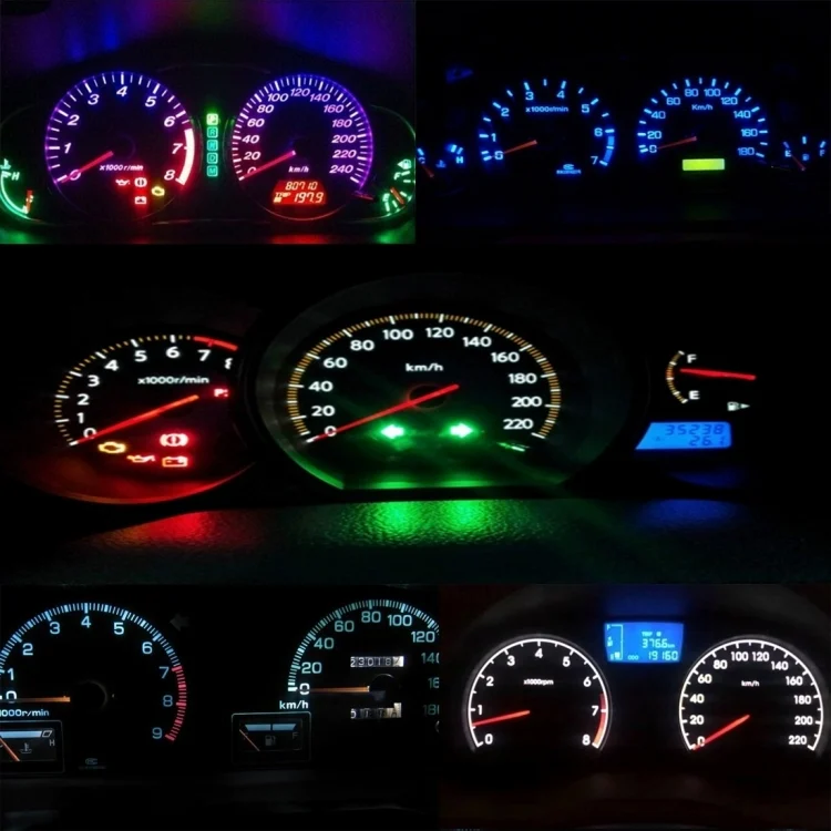 CMS6436WL_5.webp 10 PCS 0.5W T4.2 Wedge Instrument Panel LED Light Dashboard Gauge Cluster Indicator Lamp Bulb - Image 6