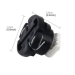 10 PCS 0.5W T4.7 Wedge Instrument Panel LED Light Dashboard Gauge Cluster Indicator Lamp Bulb - Image 3