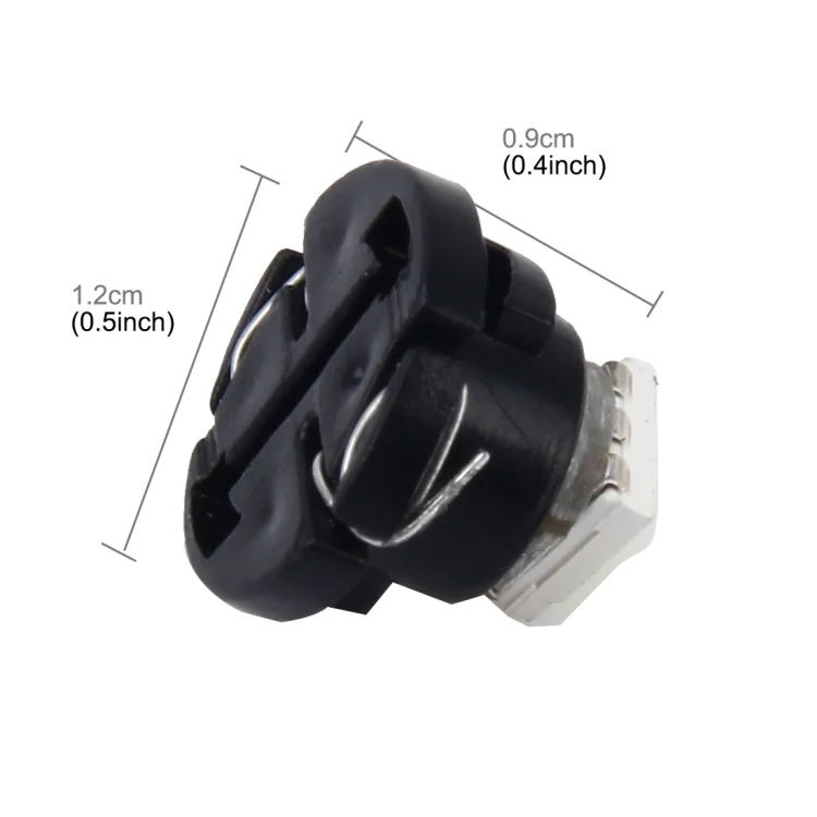 CMS6437WL_2.webp 10 PCS 0.5W T4.7 Wedge Instrument Panel LED Light Dashboard Gauge Cluster Indicator Lamp Bulb - Image 3