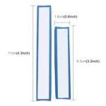 10 PCS Car Auto Foam Door Side Edge Anti-scratch Body Guard Protection Strip Sticker, Pair of 4 - Image 3
