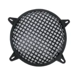 8 inch Car Auto Metal Mesh Black Square Hole Subwoofer Loudspeaker Protective Cover Mask Kit with Fixed Holder - Image 2