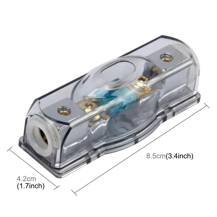 CMS6467_1.webp Car Auto Fuse Holder Blade Fuse Holder Bolt-on Fuse Holder with 60A Fuse for Car Audio - Image 2