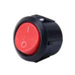 Car Auto Universal DIY 2 Pin Round Cap OFF- ON Push Button - Image 2