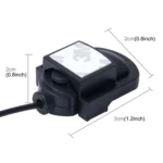 10 PCS Car Audio Microphone 3.5mm Jack Plug Mic Stereo Mini Wired External Sticker Microphone Player for Auto DVD Radio, Cable Length: 2.1m - Image 3