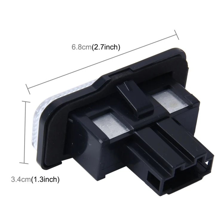 CMS6572_2.webp 2 PCS Canbus License Plate Light with 24 SMD-3528 Lamps for Benz - Image 3