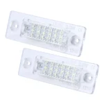 2 PCS License Plate Light with 24 SMD-3528 Lamps for Volkswagen - Image 2