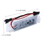 2 PCS License Plate Light with 24 SMD-3528 Lamps for Opel - Image 3