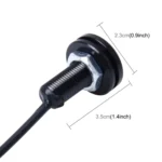 2 PCS 2W Car Auto Eagle Eyes Fog Light Turn Light with 12 SMD-4014 LED Lamps, DC 12V Cable Length: 55cm - Image 3