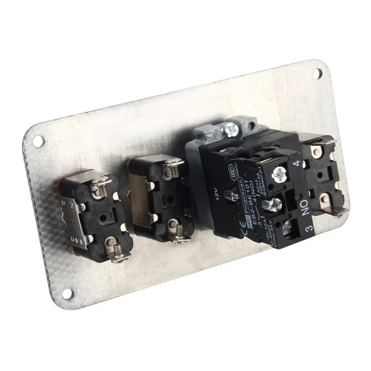 CMS6611_2.webp Racing Car Ignition Switch Panel Engine Start Start Push Button LED Racing Toggle Switch 12V Carbon Fiber Panel Multi-function Automatic Ignition Switch for Racing Cars - Image 3