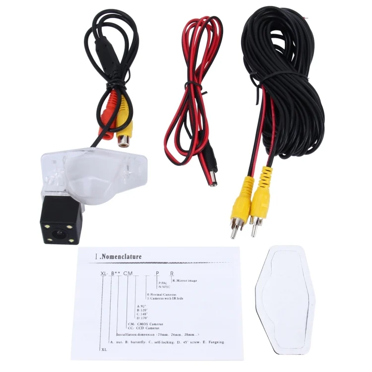 CMS6629A_4.webp 656x492 Effective Pixel  NTSC 60HZ CMOS II Waterproof Car Rear View Backup Camera With 4 LED Lamps (for Nissan LIVINA 2011-2013 Version) - Image 5