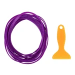 5m Flexible Trim For DIY Automobile Car Interior Moulding Trim Decorative Line Strip with Film Scraper - Image 2