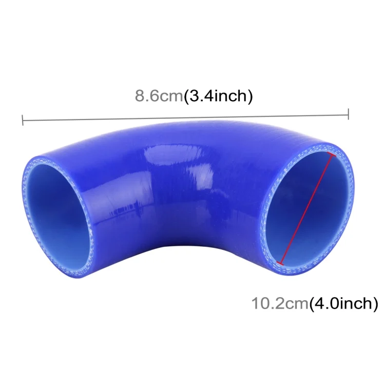 CMS665022_5.webp Universal Car Steam Tube Silicone Pipe Elbow 90 Degrees Reducer Hose Silicone Intake Connection Tube Special Turbocharger Silicone Tube, Inner Diameter102mm - Image 6