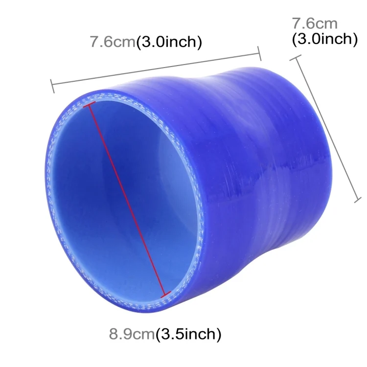 CMS666520_5.webp Universal Car Air Filter Diameter Intake Tube Constant Straight Tube Hose Diameter Variable Hose Connector Silicone Intake Connection Tube Turbocharger Silicone Tube Rubber Silicone Tube, Inner Diameter: 76-89mm - Image 6