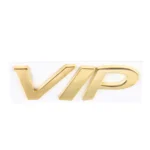 VIP Shape Shining Metal Car Free Sticker - Image 2