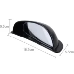 3R-090 Car Blind Spot Rear View Wide Angle Mirror, Right - Image 4