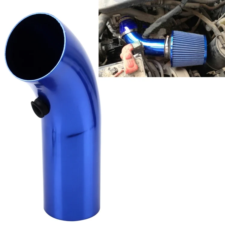 CMS6878L.webp Universal Air Intake Pipe Super Power Flow Air Intakes Short Cold Racing Aluminium Air Intake Pipe Hose with Cone Filter Kit System - Image 1