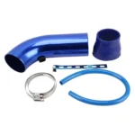 Universal Air Intake Pipe Super Power Flow Air Intakes Short Cold Racing Aluminium Air Intake Pipe Hose with Cone Filter Kit System - Image 5
