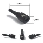 2 PCS Rear Windshield Washer Wiper Jet Water Spray Nozzle 3B9955985A for Volkswagen Bora 1999-2005 / Golf 1997-2013 / Polo 1999-2009 - Image 4