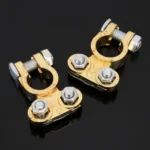 2 PCS Positive and Negative Car U Shape Metal Battery Connectors Terminals Clamps Clips, L Size, Inner Diameter: 16mm - Image 2