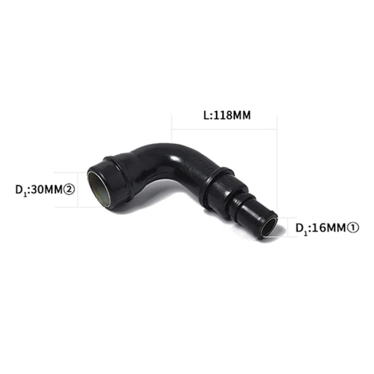 CMS6971_4.webp 6 PCS Car Engine Crankcase Breather Pipe Hose Tube Kit 06A103213AF 06A103221AH 06A103221AF for Audi / Volkswagen - Image 5
