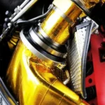 5m Exhaust Wrap Auto Motor Exhaust Heat Shield Aluminum Foil Paper Heat Resistant Wrap(Gold) - Image 8