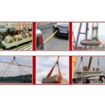 5m x 5cm 8 Tons Towing 2 Tons Lifting High Strength Heavy Duty Vehicle Lifting Towing Pull Strap Rope, Random Color Delivery - Image 8