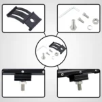 4 inch Three Rows Led Light Bar Modified Off-road Lights Roof Light Bar IP67 Waterproof 9W Condenser 6000K 5500LM LED Spotlight Light Searchlight Car LED Work Lights, DC 10-48V - Image 4