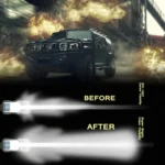 4 inch Three Rows Led Light Bar Modified Off-road Lights Roof Light Bar IP67 Waterproof 9W Condenser 6000K 5500LM LED Spotlight Light Searchlight Car LED Work Lights, DC 10-48V - Image 7