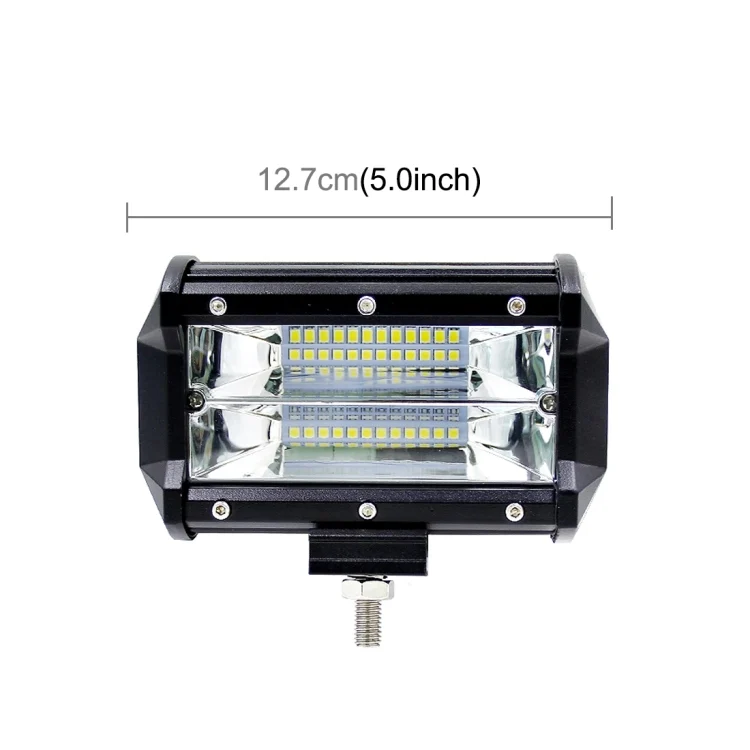 CMS7032WL_5.webp 5 inch 18W 24 LED Waterproof IP67 Two Bar Modified Off-road Lights Spotlight Light Car Work Lights, DC 9-48V - Image 6