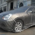 Outdoor Universal Waterproof Anti-Dust Sunproof SUV Disposal PE Car Cover, Fits Cars up to 7.5m(293 inch) in Length - Image 2