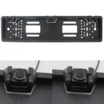 PZ300L Europe Car License Plate Frame Parking Sensors Reversing Radar with 3 Radar Detector - Image 4