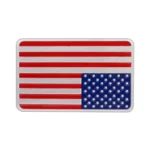 Car-Styling Rectangle Shape USA Flag Pattern Random Decorative Sticker - Image 2