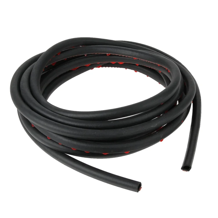 CMS7201_1.webp Small D-shaped Car Noise Reduction Sealing Strip with Sticker, Length: 5m - Image 2