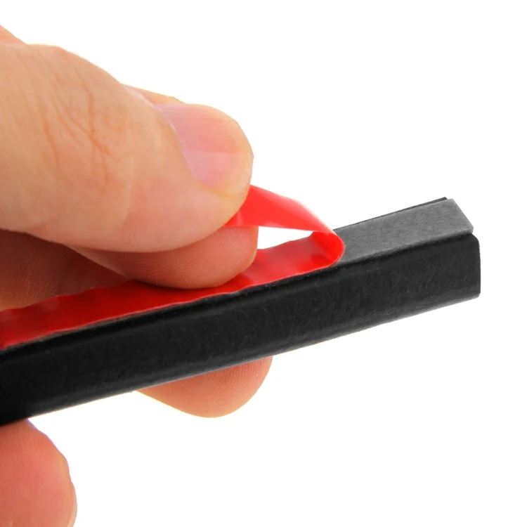 CMS7201_3.webp Small D-shaped Car Noise Reduction Sealing Strip with Sticker, Length: 5m - Image 4