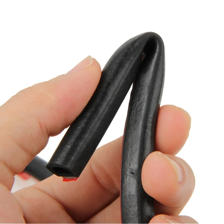 CMS7201_4.webp Small D-shaped Car Noise Reduction Sealing Strip with Sticker, Length: 5m - Image 5