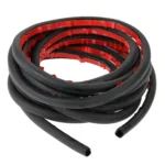 Big D-shaped Car Noise Reduction Sealing Strip with Sticker, Length: 5m - Image 2