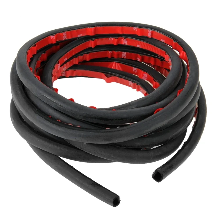 CMS7202_1.webp Big D-shaped Car Noise Reduction Sealing Strip with Sticker, Length: 5m - Image 2
