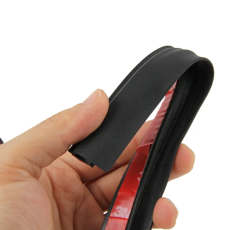 CMS7203_4.webp P-shaped Car Noise Reduction Sealing Strip with Sticker, Length: 5m - Image 5