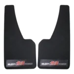 A Pair 3D Carbon Universal Racing Mudflaps Mud Guard Mudguards Fender - Image 2