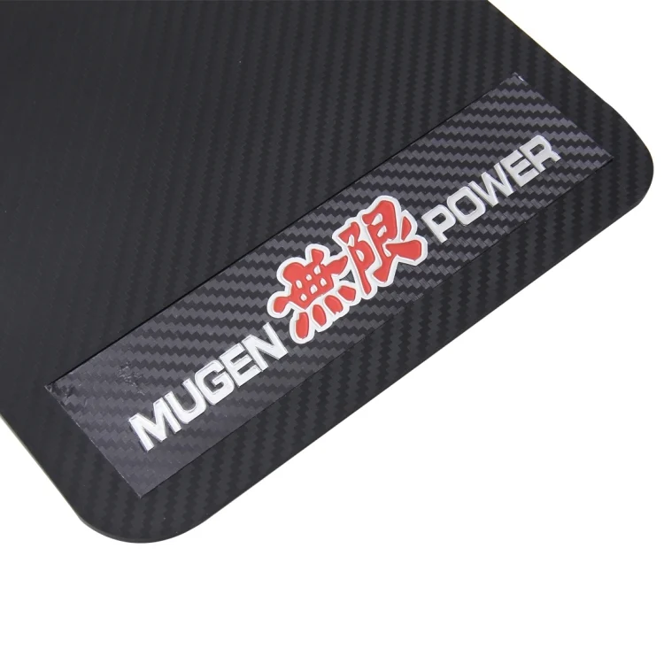 CMS7215_3.webp A Pair 3D Carbon Universal Racing Mudflaps Mud Guard Mudguards Fender - Image 4