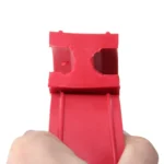 2 PCS Car Auto C Type Shock Absorber Spring Bumper Power Cushion Buffer, Spring Spacing: 27mm, Colloid Height: 50mm(Red) - Image 4