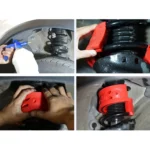 2 PCS Car Auto C Type Shock Absorber Spring Bumper Power Cushion Buffer, Spring Spacing: 27mm, Colloid Height: 50mm(Red) - Image 7